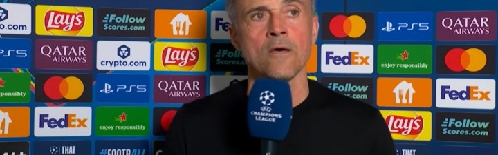 开云中国-首回合5-2大胜！恩里克：次回合若只想守住比分，那将是巨大错误